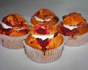 frambuazlı muffin 3-1